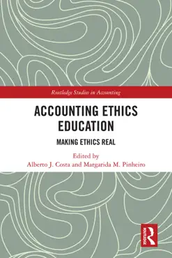 accounting ethics education book cover image