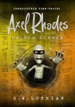 axel rhodes and the golden scarab imagen de la portada del libro
