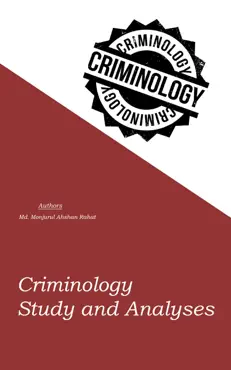 criminology study and analyses book cover image