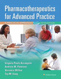 pharmacotherapeutics for advanced practice book cover image