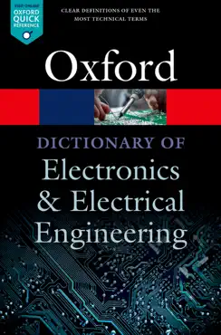 a dictionary of electronics and electrical engineering book cover image