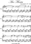 Ave Maria Easy Piano Sheet Music synopsis, comments