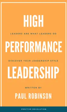 high performance leadership book cover image