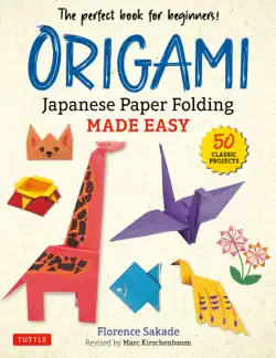 origami japanese paper folding book cover image