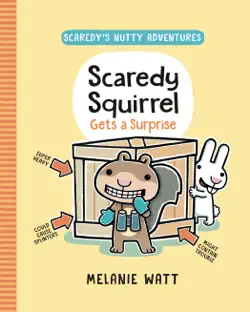 scaredy squirrel gets a surprise book cover image