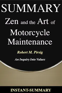 zen and the art of motorcycle maintenance summary book cover image
