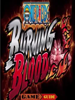 one piece burning blood guide book cover image