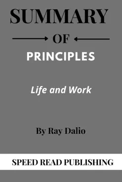 summary of principles by ray dalio life and work imagen de la portada del libro