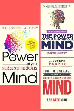 joseph murphy collected 3 books. the power of your subconscious mind, 52 weekly affirmations,how to unleash the power of your subconscious mind book cover image