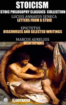 stoicism. stoic philosophy classics collection book cover image