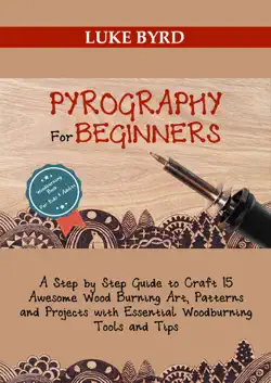pyrography for beginners book cover image
