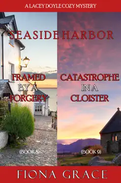 a lacey doyle cozy mystery bundle: framed by a forgery (#8) and catastrophe in a cloister (#9) book cover image