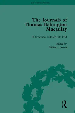 the journals of thomas babington macaulay vol 2 book cover image