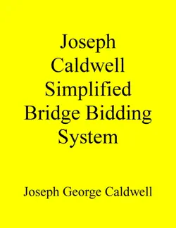 joseph caldwell simplified bridge bidding system book cover image