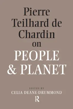 pierre teilhard de chardin on people and planet imagen de la portada del libro