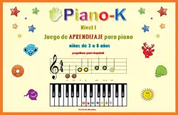 piano-k juego de aprendizaje. nivel 1 book cover image