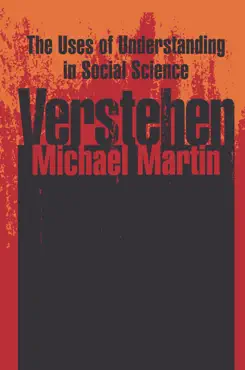 verstehen book cover image