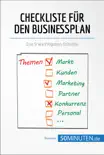 Checkliste für den Businessplan sinopsis y comentarios
