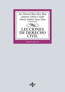lecciones de derecho civil imagen de la portada del libro