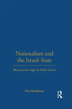 nationalism and the israeli state book cover image