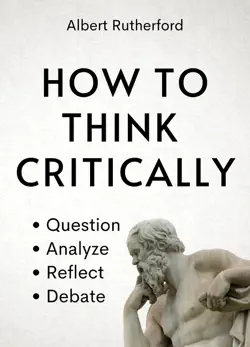 how to think critically book cover image