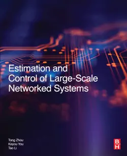 estimation and control of large-scale networked systems book cover image