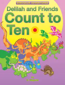 delilah and friends count to ten book cover image
