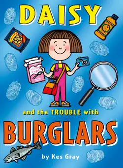 daisy and the trouble with burglars book cover image