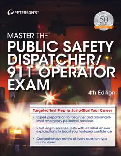 master the public safety dispatcher/911 operator exam book cover image