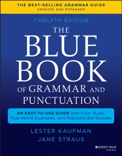the blue book of grammar and punctuation book cover image