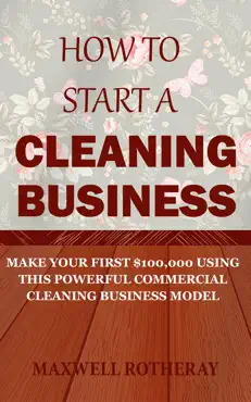 how to start a cleaning business book cover image