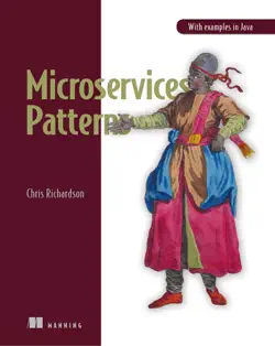 microservices patterns book cover image