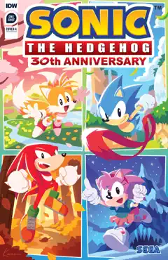 sonic the hedgehog 30th anniversary special book cover image