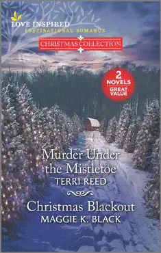 murder under the mistletoe and christmas blackout book cover image