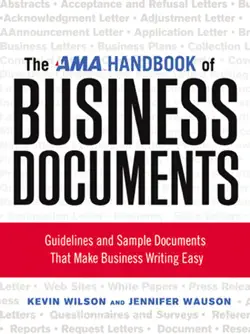 the ama handbook of business documents imagen de la portada del libro