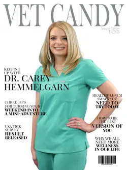 vet candy magazine april issue book cover image