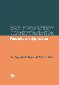 map projection transformation imagen de la portada del libro