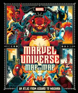 marvel universe map by map book cover image