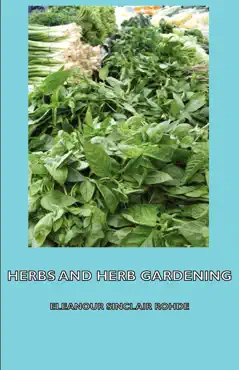 herbs and herb gardening book cover image