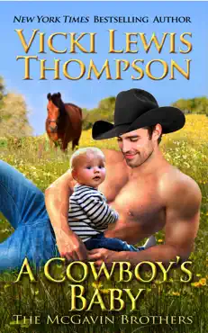 a cowboy's baby book cover image