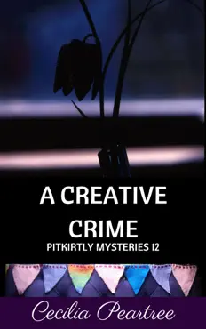 a creative crime book cover image