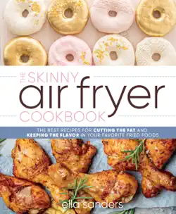 the skinny air fryer cookbook book cover image