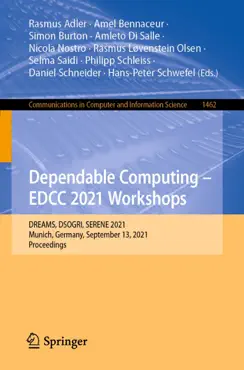 dependable computing - edcc 2021 workshops book cover image