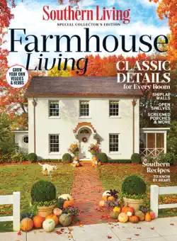 southern living farmhouse living book cover image