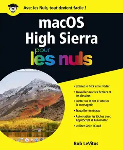 macos high sierra pour les nuls grand format book cover image