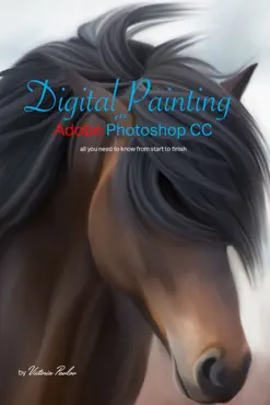 digital painting in adobe photohsop cc book cover image