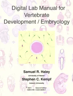 digital lab manual for vertebrate development / embryology book cover image