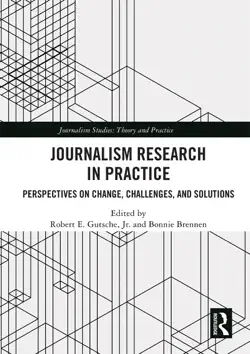 journalism research in practice book cover image