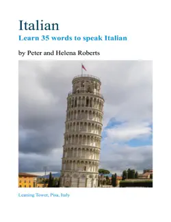 italian - learn 35 words to speak italian book cover image