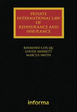 private international law of reinsurance and insurance book cover image